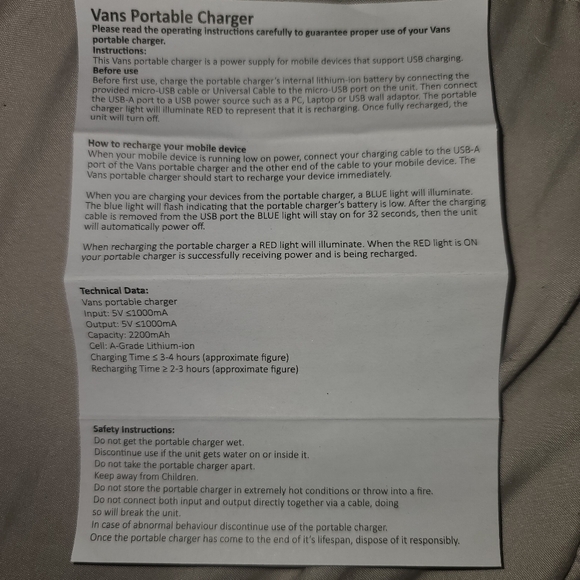 COPY - Vans Black Sk-8 HI external charger - Picture 11 of 11